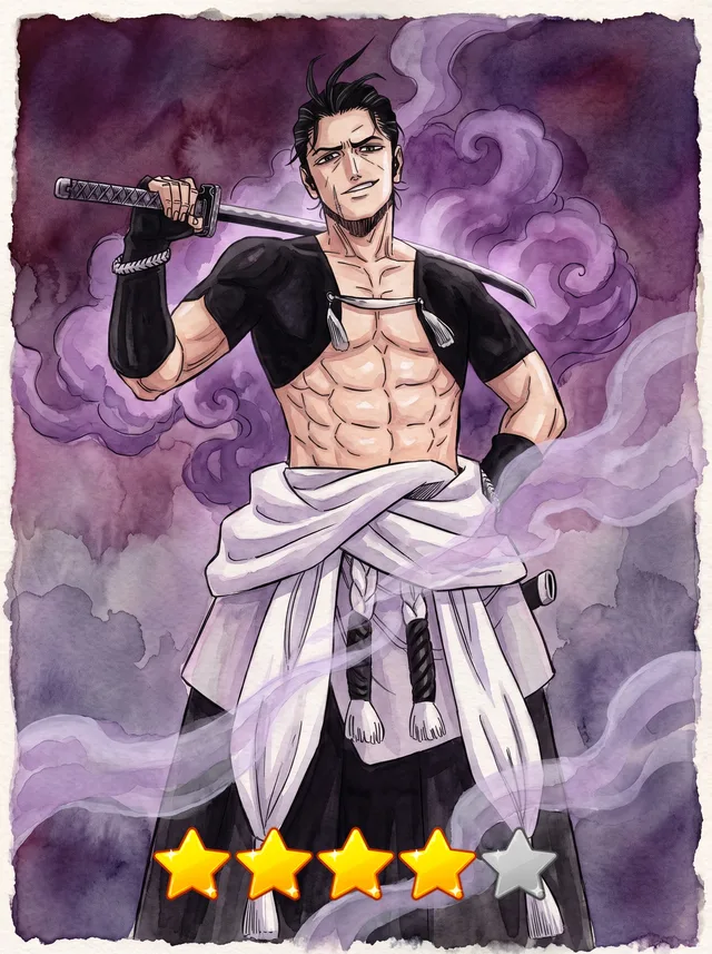 Ёсуга Мусёгатакэ - легендарная карта Чёрного клевера в AnyDeck