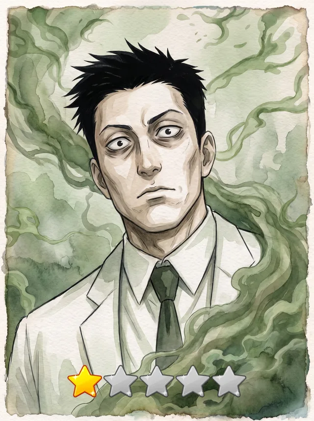 Джуджи Исояма - обычная карта Токийского гуля в AnyDeck